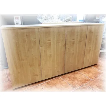 Akvarijní skříňka Akvamex style černá matná 150x50x60 cm výška