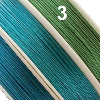 Materiál na výrobu šperku Ocelové lanko zelené 0,45 - 5 m