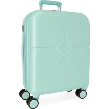 Cestovní taška PEPE JEANS Highlight Turquesa, ABS Cestovní kufr, 55x40x20cm, 37L, 7688625 (small exp.)
