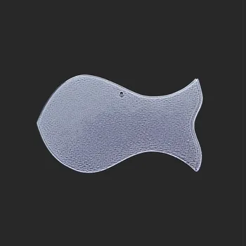 ryba - závěsná dekorace - čiré sklo (ruční výroba) - A10