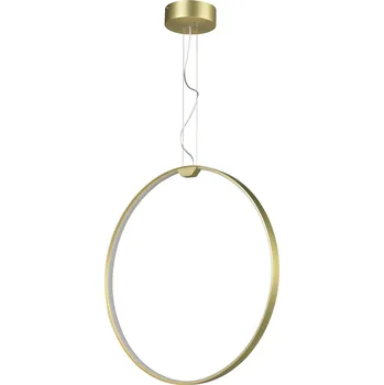 Stropní LED svítidlo Acirculo zlaté 60 cm moderní do obývacího pokoje a jídelny Step into Design