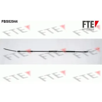 Lanko parkovací brzdy Tažné lanko, parkovací brzda FTE 9250049