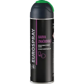 Barva ve spreji Colorlak EUROSPRAY BARVA ZNAČKOVACÍ AC738 Barva: růžová fluorescentní C0401, Balení: 500 ml