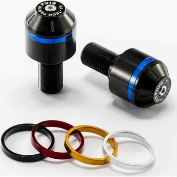 Chránič řídítek pro čtyřkolku Závažíčka řidítek PUIG SHORT WITH RING 8113N včetně barevných kroužků MV AGUSTA Brutale 800 2013-2017