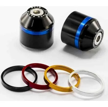 Chránič řídítek pro čtyřkolku Závažíčka řidítek PUIG SHORT WITH RING 8018N včetně barevných kroužků BMW F 800 GS 2013-2017