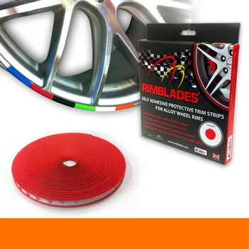 Stavební profil Rimblades - ochranný profil na ráfky, oranžový