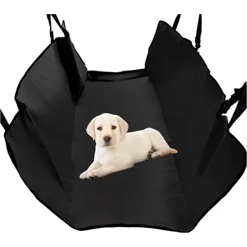 Pelíšek pro psa Ochranná autosedačková deka pro psy a kočky – Černá