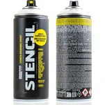 Akrylový sprej Montana 400 ml Stencil - barva na šablony, Stencil - černá matná