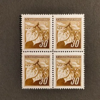 Sběratelství Čtyřblok ČSR, 30 h, Pof.373**