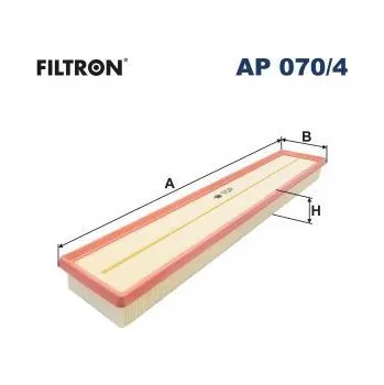 Vzduchový filtr Vzduchový filtr FILTRON AP 070/4