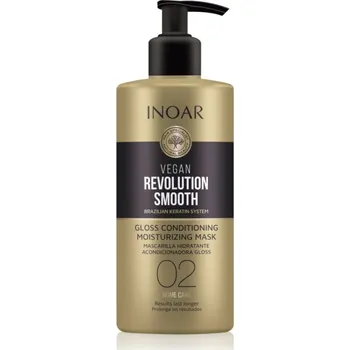 Vlasová regenerace INOAR Vegan Revolution Smooth hydratační vyhlazující maska na vlasy 350 ml