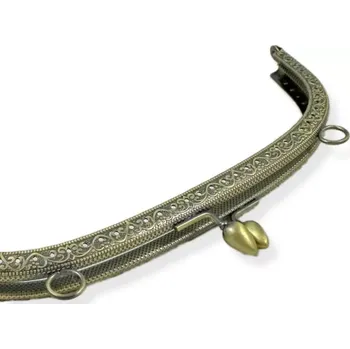 Kovový rámeček na kabelku našívací - 1 ks