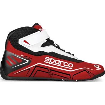 Pánské polobotky Kartingové boty Sparco K-Run, barva: červeno-černá, velikost: 35