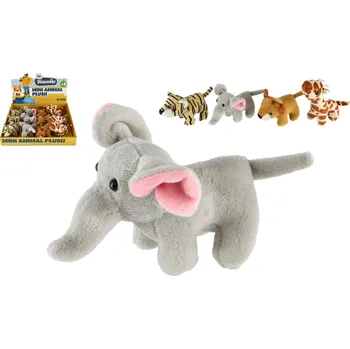 plyšák Teddies Zvířátko safari/ZOO plyš 10-15cm 4 druhy