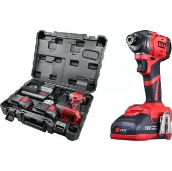 Šroubovák Bezuhlíkový multifunkční aku rázový utahovák Mighty Seven M7 DS-202A - 2x aku 18V/5.0Ah, 1/4", 270Nm, 1kg, kufr