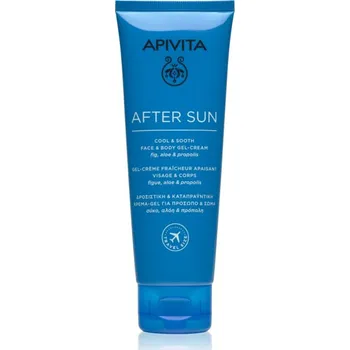Přípravek po opalování Apivita Bee Sun Safe After Sun Cool & Sooth Face & Body gelový krém po opalování 200 ml