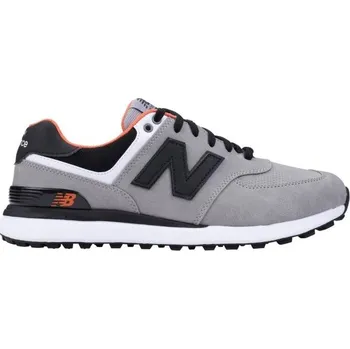 Pánská móda Pánská golfová obuv New Balance 574 GREENS V2 7.5 Šedá, Černá, Bílá