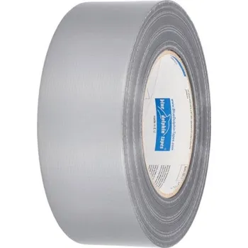 Lepicí páska Páska textil - stříbrná, 48 mm x 50 m