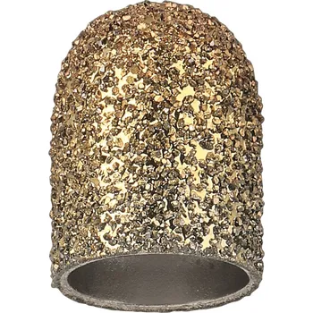 PEDICE Diamantové zlaté brusné kloboučky 10mm SET