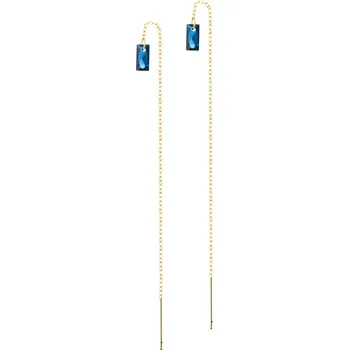 Náušnice Zlaté náušnice se zirkony - AP541-9145