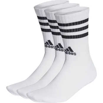 Pánské termo ponožky Ponožky adidas 3 Stripes Cushioned SPW CRW 3PP HT3458 37-39