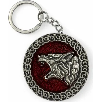 Náhrdelník Drakkaria Slovanský vlkodlak, kličenka, zinek, smalt