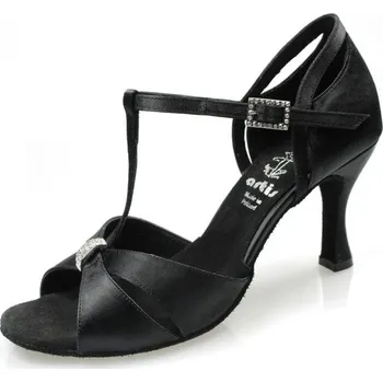 Dámské lodičky Dámské taneční boty ARTIS - DL-27 černá 7 cm Flare Velikost: 39