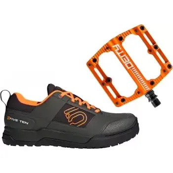 Pedál na kolo Deity Five Ten boty Boty Impact Pro + pedály Black Kat
