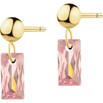 Náušnice Zlaté náušnice se zirkony - AP541-9130