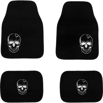 Autodoplněk Autokoberce textilní, univerzální - s lebkou