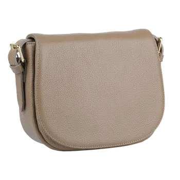 Kabelka NovaKabelka.cz Kožená italská crossbody kabelka Caterina Taupe