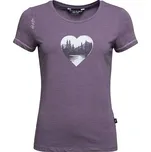 Chillaz Gandia Mountain Heart triko kr. rukáv, fialová, L (40)