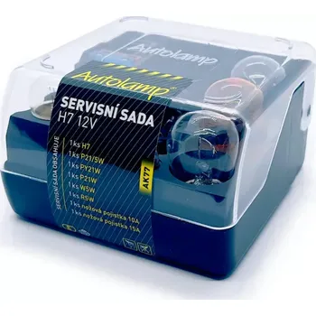 Autožárovka Sada žárovek 12V H7 Sada žárovek 12V H7 Autolamp