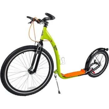 Koloběžka Koloběžka Acra Joy Racer, zeleno-oranžová