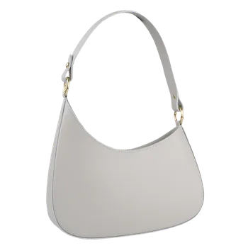 Kabelka NovaKabelka.cz Kožená italská kabelka Viola Grigia Perla