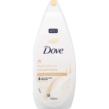 Koupelová kosmetika Dove Precious Silk Shower Gel sprchový gel pro jemnou a hladkou pokožku 750 ml