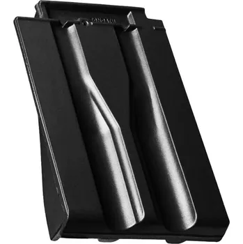 Střešní krytina Taška TONDACH Renoton / Brněnka 14 krajová levá – glazura amadeus černá