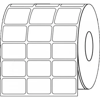 Speciální papír Samolepicí etikety 32x20 mm, třířádkové, 9000ks, termo, role