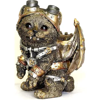 KOČKA - GOTHIC STYL STEAMPUNK 16,5 cm