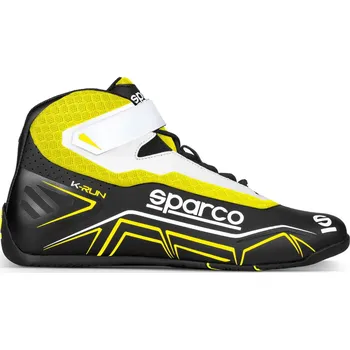 Moto obuv Kartingové boty Sparco K-Run, barva: černo-žlutá, velikost: 42