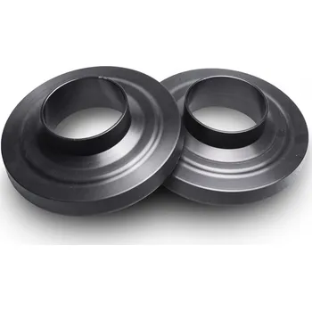 ST Suspensions podložky pro zvýšení vozu pro Audi A4 cabrio, 8H, 8H7, 8HE, B6, B7, pohon předních kol, pohon předních kol, pohon všech kol, zvýšení přední nápravy +20 mm s uchycením př. tlumiče 51 mm