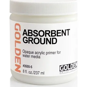 Speciální výtvarná barva Golden Absorbent Ground (podkladové medium pro akvarel), 237 ml