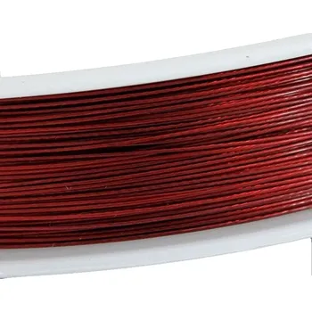 Materiál na výrobu šperku Ocelové lanko vínové TM 0,38 - 5 m