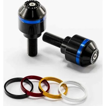 Chránič řídítek pro čtyřkolku Závažíčka řidítek PUIG SHORT WITH RING 8019N včetně barevných kroužků BMW F 800 R 2009-2014