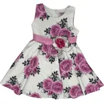 Petit Ange Dívčí fialové šaty Barva: Fialová, Velikost: 140/146