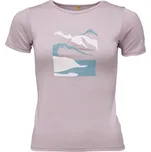 Dětské merino tričko Devold MOLNES MERINO 16 Růžová, Bílá, Světle modrá