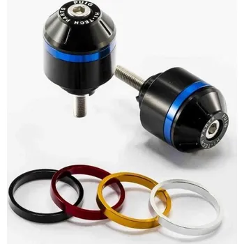 Chránič řídítek pro čtyřkolku Závažíčka řidítek PUIG SHORT WITH RING 8070N včetně barevných kroužků HONDA VFR 800 (ABS) 2014-2017