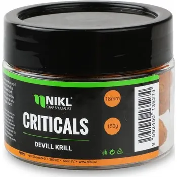 Boilies Karel Nikl Nikl Criticals boilie Devill Krill 20mm, 250ml