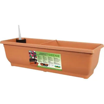 Truhlík Truhlík samozavlažovací Torenie 75 x 19 x 17 - terakota