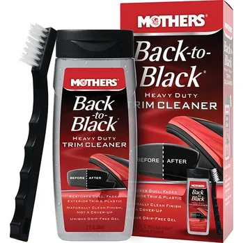 Čistič plastových dílů Mothers Back-to-Black Heavy Duty Trim Cleaner Kit - nejúčinnější čistič plastů, 355 ml